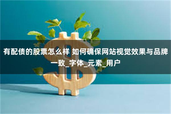 有配债的股票怎么样 如何确保网站视觉效果与品牌一致_字体_元素_用户