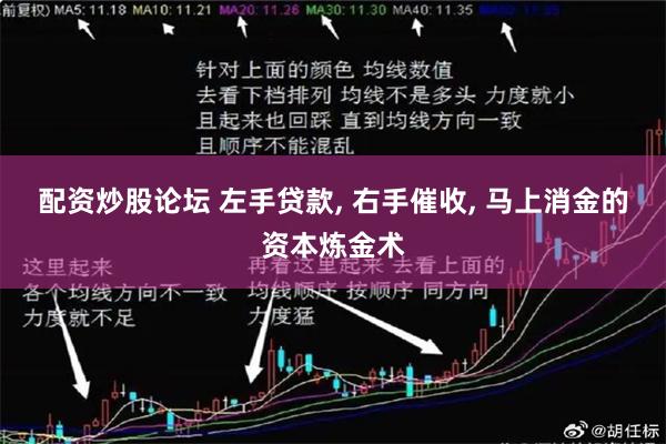配资炒股论坛 左手贷款, 右手催收, 马上消金的资本炼金术
