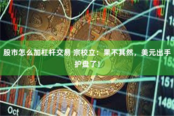 股市怎么加杠杆交易 宗校立：果不其然，美元出手护盘了！